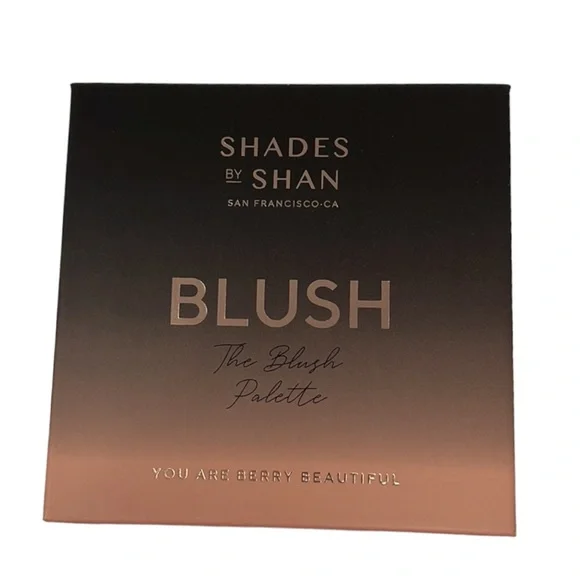 Shades by Shan Blush Palette in Plum, Apricot, Raspberry, and Peach - Picture 5 of 8